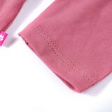  Dječja majica dugih rukava boja maline 128 | shoptok.hr