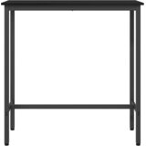  Stol Crni hrast 100 x 40 x 100,5 cm Inženjerska drva i čelik | shoptok.hr