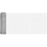  Heksagonalna ograda s betonskom osnovom 10 x 0,4 m Srebrna | shoptok.hr