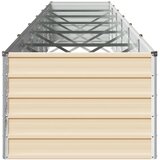  Povi&amp;scaron;eni vrtni krevet Slonovača 600 x 80 x 55 cm - 600 x 80 x 55 cm Slonovača Slike