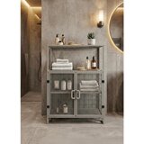 Hanah home višenamenski ormarić Kron, 68,5 cm, sivi | Eponuda.com