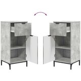 vidaXL Kupaonski ormar Beton siva 39.5 x 36 x 88 cm Konstruirano drvo | shoptok.hr