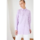 Trendyol Lilac Shirt Collar Hijab Tunic | Shoptok.si