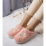 Gemre Pink Soft Slippers Why Bear | Shoptok.si