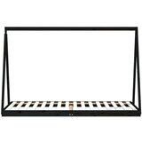  Otroški posteljni okvir bel 90x200 cm trdna borovina, (20787714) | Shoptok.si