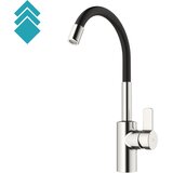Herz Baterija za sudoperu Elite FLEX 00121B, Hrom-crna boja Cene