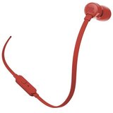 JBL Slušalice sa mikrofonom T110, 3.5 mm jack, Crvene | Eponuda.ba