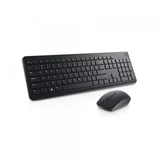 KM3322W keyboard Mouse included RF Wireless US International Black