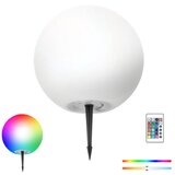  LED RGB prigušiva solarna lampa LED/5W/3,7V 3000K IP54 prečnik 30 cm | Eponuda.com