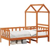  Set Dnevnog Kreveta 2 pcs Vosak smeđa Čvrsto borovo drvo | shoptok.hr