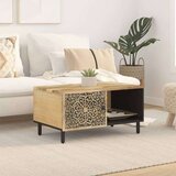 vidaXL Klubska mizica 80x50x40 cm trden mangov les | Shoptok.si