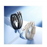 hoco. 2u1 USB C na USB C / USB C kabel 5A 100W 120 cm U139 crni | shoptok.hr
