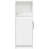  Komoda s LED svjetlima bijela 38x34x100 cm konstruirano drvo | shoptok.hr