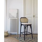 Kave Home Crne barske stolice u setu 2 kom od čvrstog brijesta (visine sjedala 65 cm) Doriane – | shoptok.hr