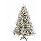  Umjetno božićno drvce s kuglicom 210 cm 300 LED lampica | shoptok.hr