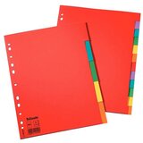 Esselte Pregradni karton 1-6 A4 Eco, barvni Cene
