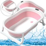  za kupanje bebe sa termometrom - roza | shoptok.hr