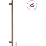  Ručke za ormarić 5 kom brončane 480 mm od nehrđajućeg čelika | shoptok.hr