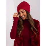 Wool Fashion Italia Cap-AT-CZ-2325.96-burgundy