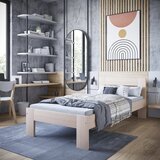 Halmar Postelja Matilda 90x200 cm - naravna | Shoptok.si