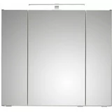 Pelipal Siva stenska kopalniška omarica z ogledalom 80x70 cm Set 357 - Pelipal
