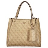 Guess Jeans Lorella Logo ženska torba 32x27x8 cm bež Cijene