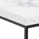 Actona Pomoćni stol s pločom stola u mramornom dekoru 40x40 cm Barossa – | shoptok.hr