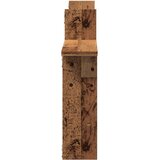 Zidne police 2 kom boja staro drvo 50x12x50cm konstruirano drvo | shoptok.hr