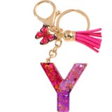  Ključanka Abeceda - Y / Ružičasta / Leptir KP37969 | Shoptok.si
