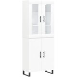  Visoka komoda bijela 69,5x34x180 cm konstruirano drvo | shoptok.hr