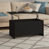  Stolić za kavu crni 102 x 55,5 x 52,5 cm od konstruiranog drva | Shoptok.si