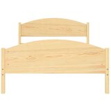 vidaXL posteljni okvir iz trdne borovine 120x200 cm | Shoptok.si