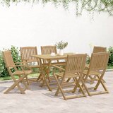  7-dijelni vrtni blagovaonski set od masivnog bagremovog drva | shoptok.hr