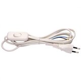 Emos priključni kabel za razdelilnik s stikalom PVC 2x0,75mm, 2m S08272 | Shoptok.si