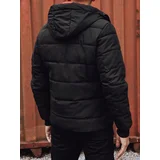 DStreet Men's quilted jacket black