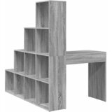  Kutni stol s policom Siva Sonoma 101,5 x 149,5 x 149,5 cm | Eponuda.ba