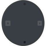 vidaXL Zidno ogledalo crno 60 cm | shoptok.hr