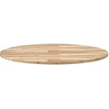  Okrugla stolna ploča Ø 90 x 2 cm od masivnog bagremovog drva | shoptok.hr