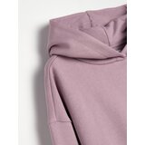 Sinsay Active hoodie majica s kapuljačom od pamuka balloon kroja Slike