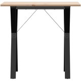 Blagovaonski stol Y-oblika 80x50x75 cm od borovine i čelik | shoptok.hr