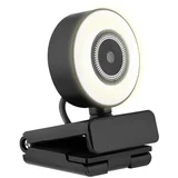 web kamera incamfhd full hd streamer crno-bela