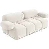 Makamii Bijela baršunasti sofa 190 cm Lokua – | shoptok.hr