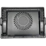 Zeus N211 Postolje za laptop 15.6&amp;quot;-17&amp;quot; Ventilator, Crno Slike