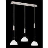 Fischer & Honsel Črna kovinska LED zatemnitvena viseča svetilka Avignon – | Shoptok.si