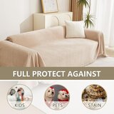 Filumi Bež prevleka za sedežno garnituro za trosed Talo – | Shoptok.si