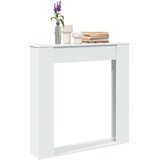 vidaXL Okvir za kamin bijeli 100x20x100 cm od konstruiranog drva Cijene