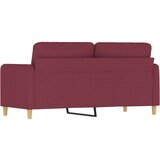  Dvosjed od tkanine crvena boja vina 140 cm | shoptok.hr