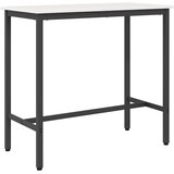  Stol Bijelo 100 x 50 x 91 cm Inženjerska drva i čelik | shoptok.hr