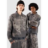 Jungles Jungles Flaming Dolphins Trucker Jakna grey denim | Shoptok.si