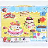 Magic Toys 6-delni set plastelina za izdelavo torte s plastelinom in modulov različnih barv | Shoptok.si